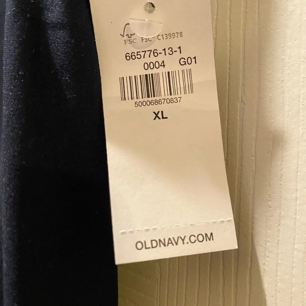 Old Navy Women's Navy Blue Leggings - Picture 3 of 4
